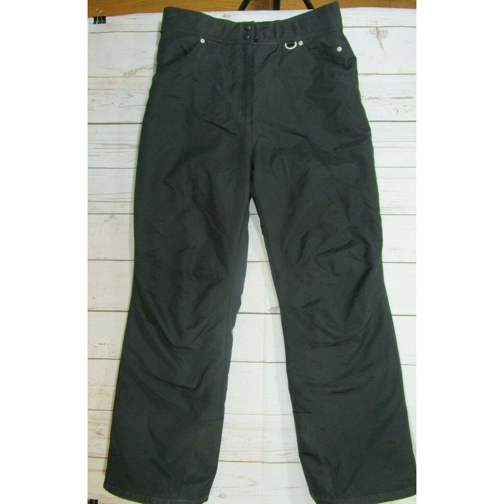 Slalom Mens Insulated Ski Snow Board Pants XL Winter Black